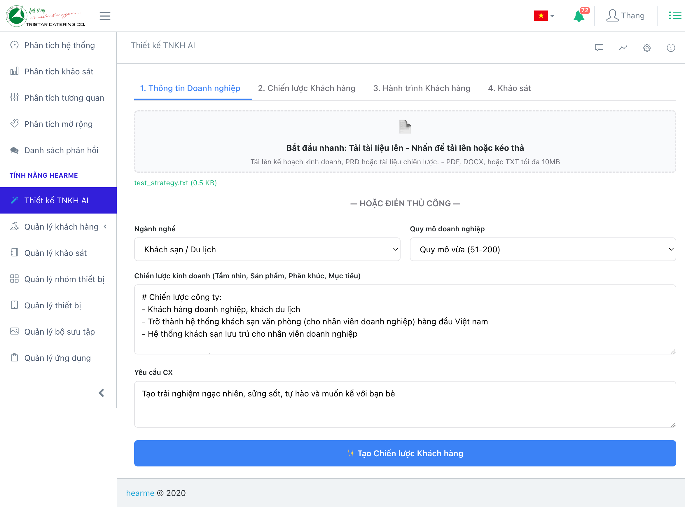 Tab 1: Business Info